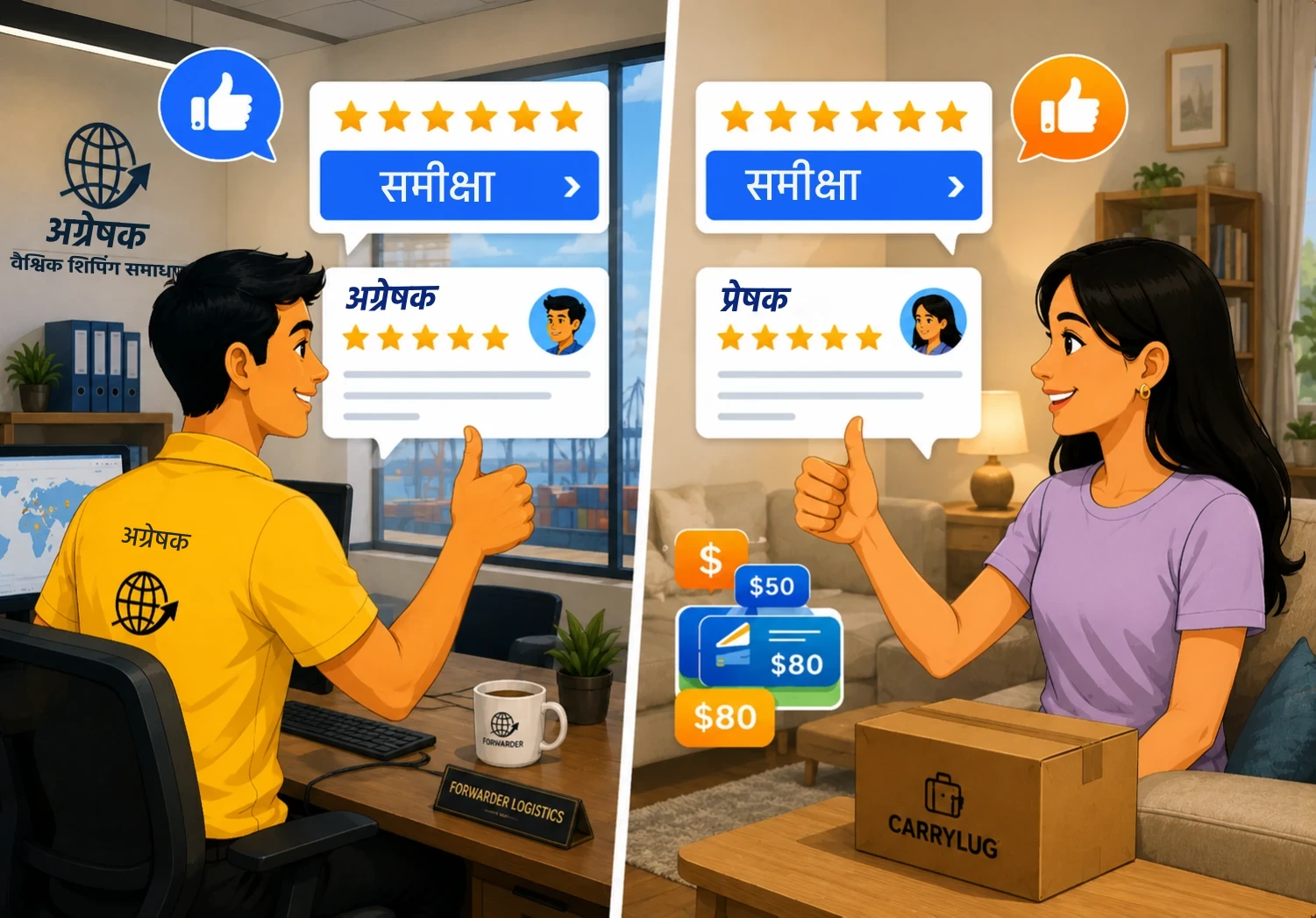 6. एक समीक्षा का अनुरोध करें और मुस्कुराएं